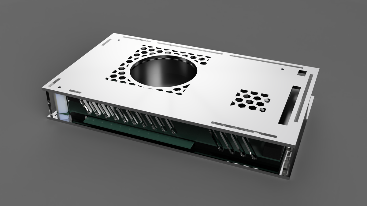 Acrylic + Steel 847Plus Motherboard Case